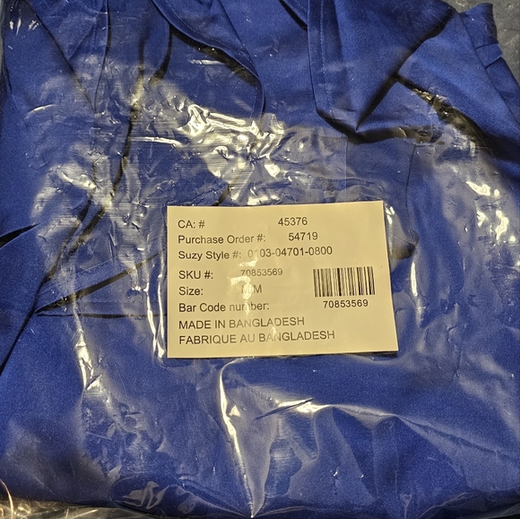 Blue blouse - Picture 2 of 2